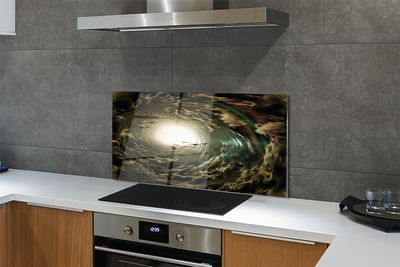 Painel de vidro Pássaros das nuvens