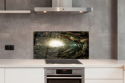 Painel de vidro Pássaros das nuvens