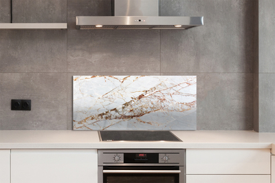 Painel de vidro Parede de pedra e mármore