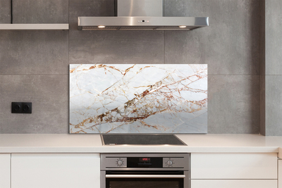 Painel de vidro Parede de pedra e mármore