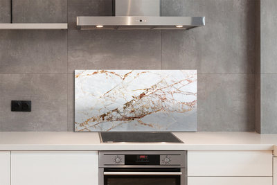 Painel de vidro Parede de pedra e mármore