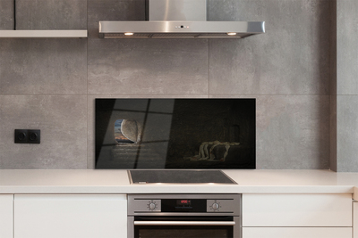 Painel de vidro Caverna das Cruzes