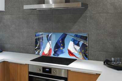 Painel de vidro Bandeiras