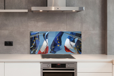 Painel de vidro Bandeiras