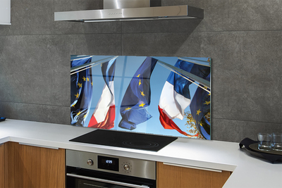 Painel de vidro Bandeiras