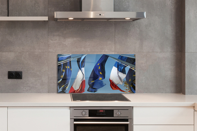 Painel de vidro Bandeiras