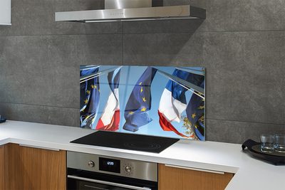 Painel de vidro Bandeiras