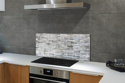 Painel de vidro Parede de tijolos vintage