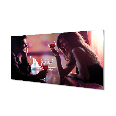 Painel de vidro Óculos de pessoas