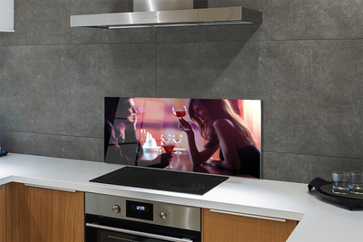 Painel de vidro Óculos de pessoas