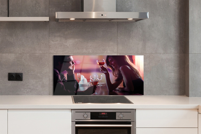 Painel de vidro Óculos de pessoas