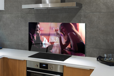 Painel de vidro Óculos de pessoas