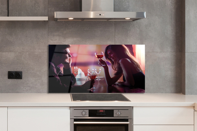 Painel de vidro Óculos de pessoas