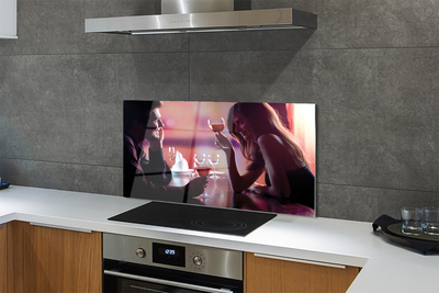 Painel de vidro Óculos de pessoas