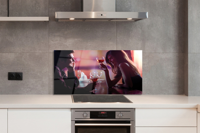 Painel de vidro Óculos de pessoas