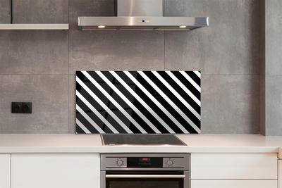 Painel de vidro Listras de zebra