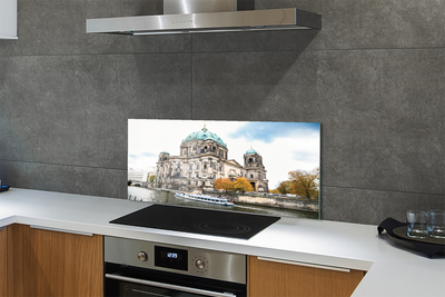 Painel de vidro Catedral da Alemanha Rio Berlim