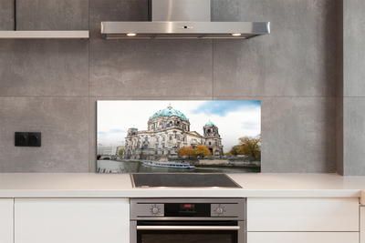 Painel de vidro Catedral da Alemanha Rio Berlim