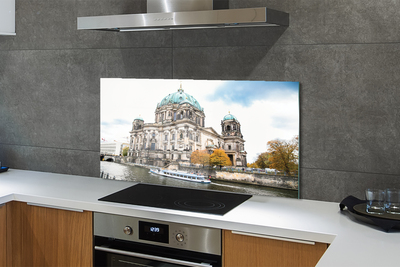 Painel de vidro Catedral da Alemanha Rio Berlim