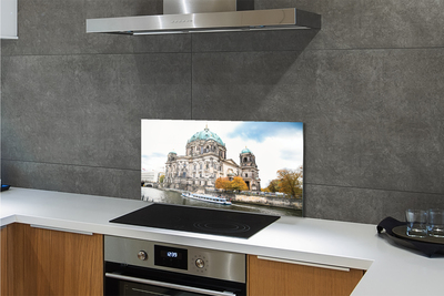 Painel de vidro Catedral da Alemanha Rio Berlim