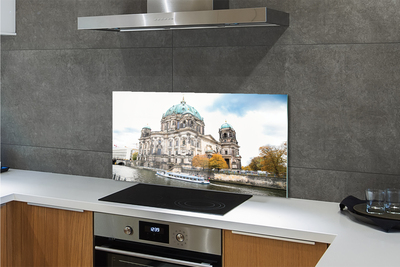 Painel de vidro Catedral da Alemanha Rio Berlim