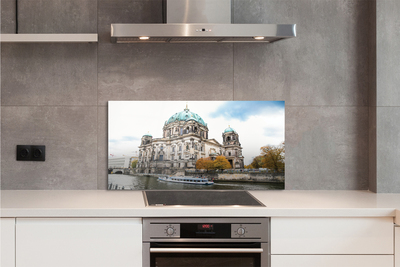 Painel de vidro Catedral da Alemanha Rio Berlim