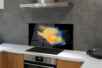 Painel de vidro Fractais coloridos