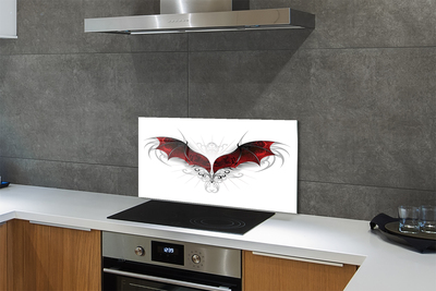 Painel de vidro Asas de dragão