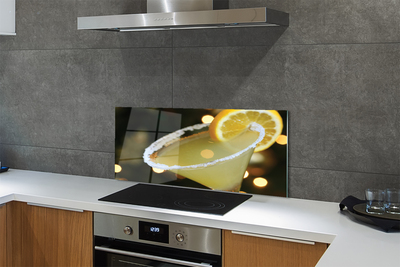 Painel de vidro Coquetel de limão