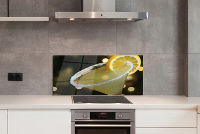 Painel de vidro Coquetel de limão