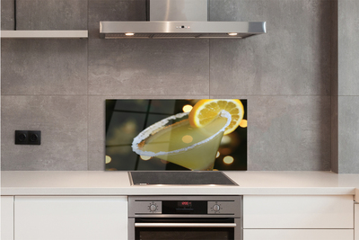 Painel de vidro Coquetel de limão