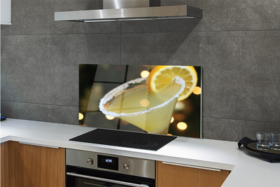 Painel de vidro Coquetel de limão