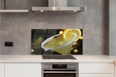 Painel de vidro Coquetel de limão