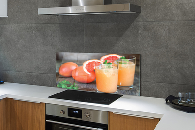 Painel de vidro Coquetel de toranja