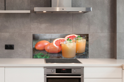 Painel de vidro Coquetel de toranja