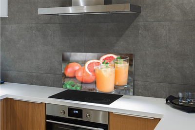 Painel de vidro Coquetel de toranja
