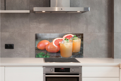 Painel de vidro Coquetel de toranja