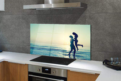 Painel de vidro Mar de gente