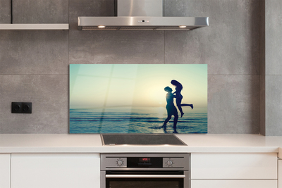 Painel de vidro Mar de gente