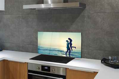 Painel de vidro Mar de gente