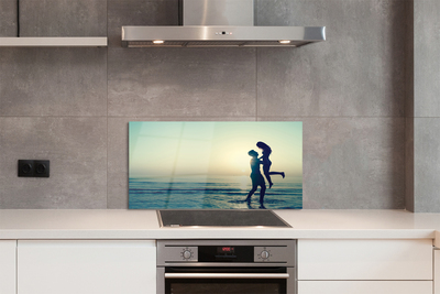 Painel de vidro Mar de gente