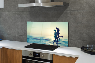 Painel de vidro Mar de gente