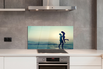 Painel de vidro Mar de gente