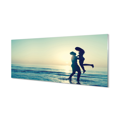 Painel de vidro Mar de gente