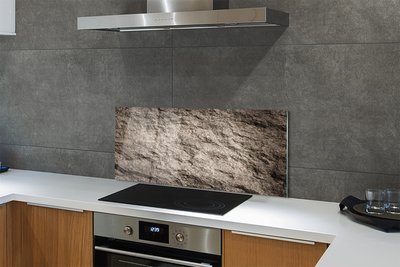 Painel de vidro Estrutura de pedra abstrata