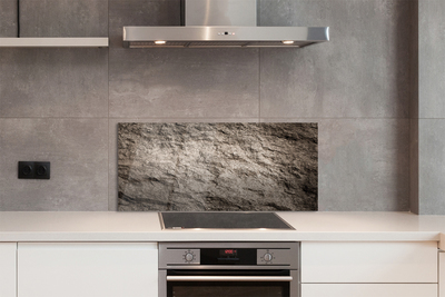 Painel de vidro Estrutura de pedra abstrata