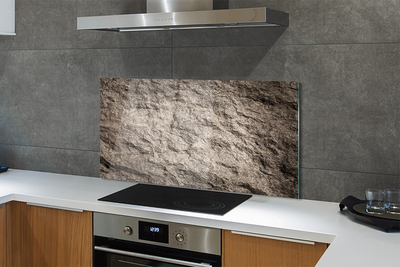 Painel de vidro Estrutura de pedra abstrata