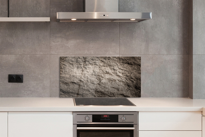 Painel de vidro Estrutura de pedra abstrata