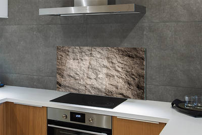 Painel de vidro Estrutura de pedra abstrata