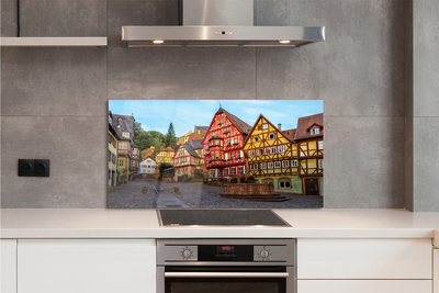 Painel de vidro Alemanha Cidade Velha Baviera